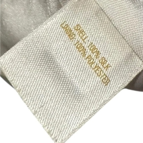 KATE SPADE - live colorfully 100% Silk Stripe Sleveless Cowl Tank Top Size 4 - Picture 10 of 10